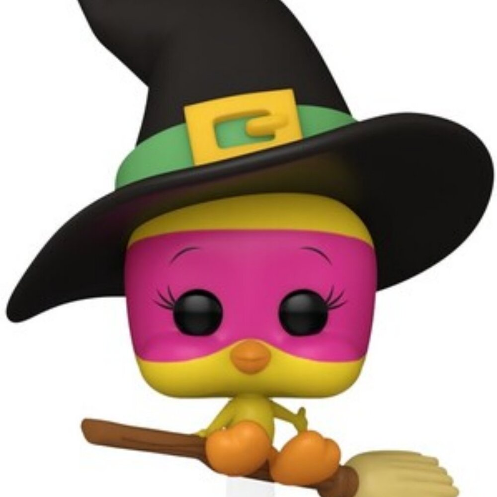NEW/MINT FUNKO POP! Looney Tunes Halloween- Tweety(Witch) #1676